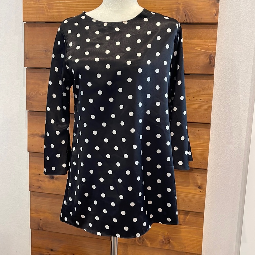 Polka dot tunic